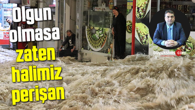 Gece yarısı patlayan su borusu şehrin altını üstüne getirdi