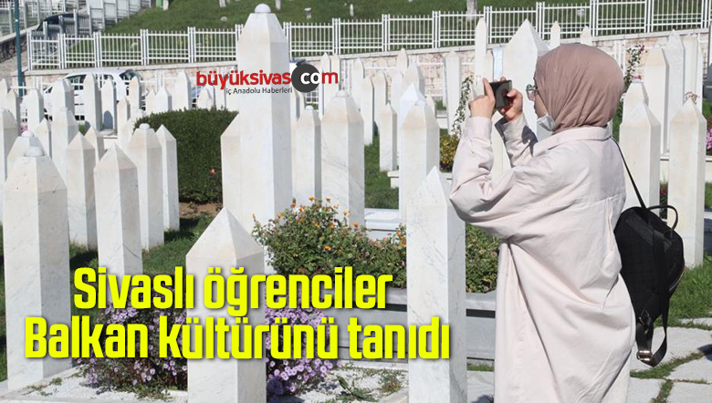 Sivaslı öğrenciler Balkan kültürünü tanıdı