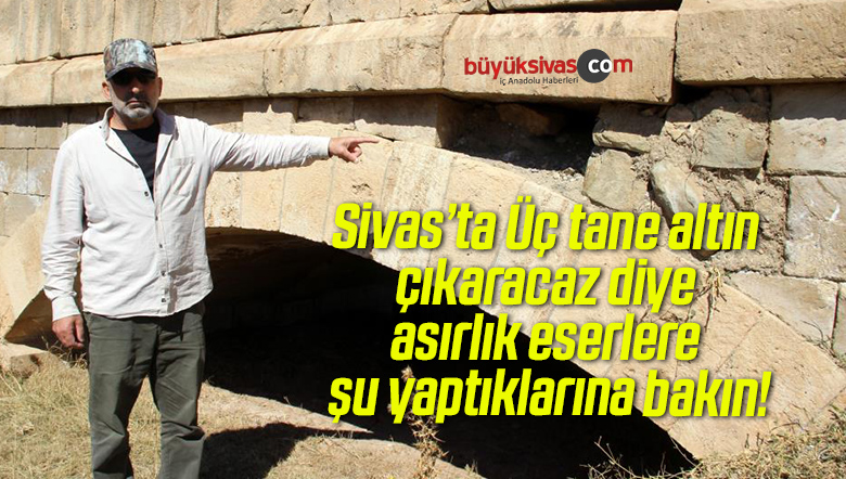 Define avcıları tarihi köprüyü talan etti