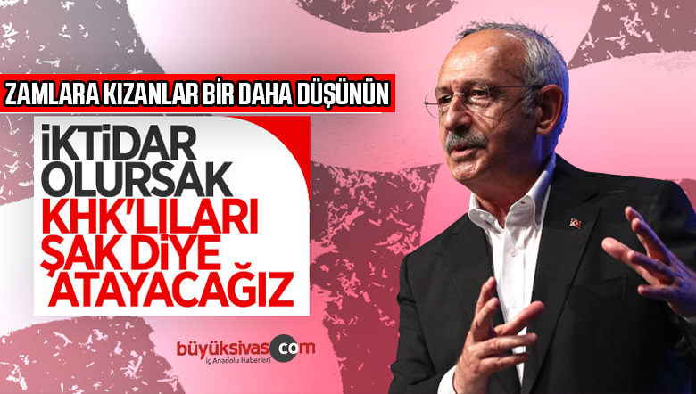 CHP’den KHK’lılara destek programı! Oy oy oyyy