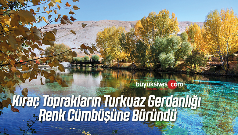 Kıraç Toprakların Turkuaz Gerdanlığı Renk Cümbüşüne Büründü