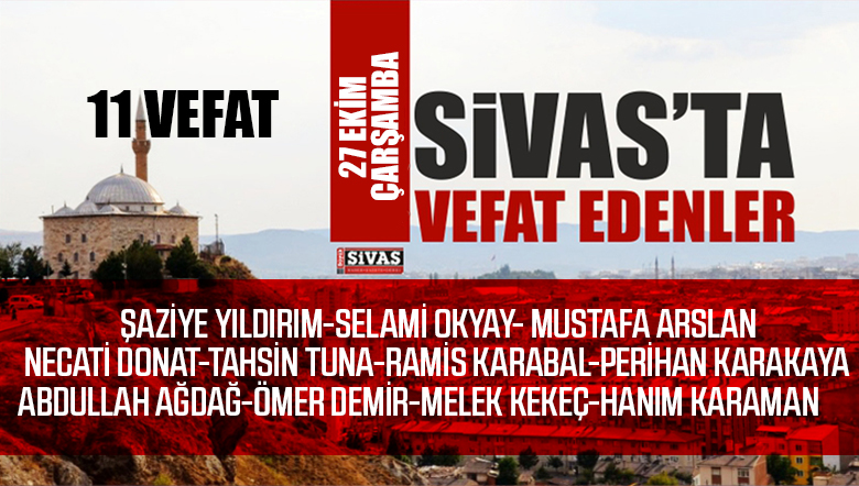 aramızdan ayrılanlar