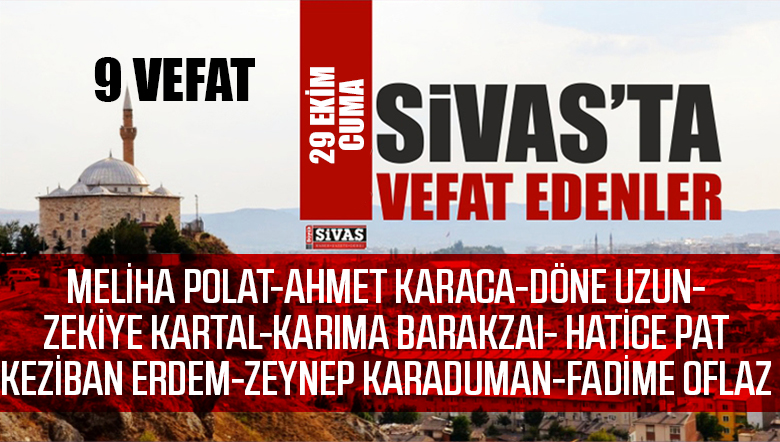 aramızdan ayrılanlar