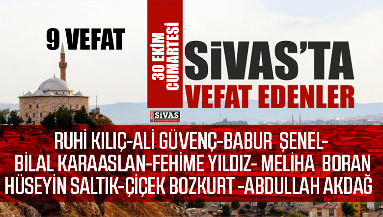 aramızdan ayrılanlar