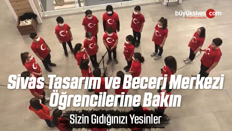 Sivas Tasarım ve Beceri Merkezi’nden 29 Ekim Cumhuriyet Bayramı Gösterisi