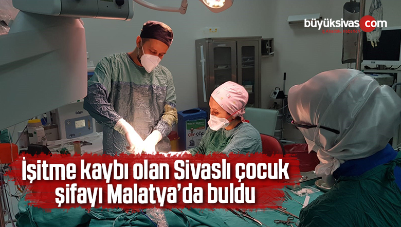 İşitme kaybı yaşayan çocuğa başarılı ameliyat