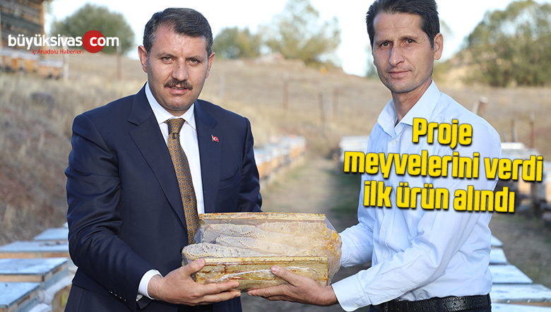 Proje meyvelerini verdi, ilk ürün alındı