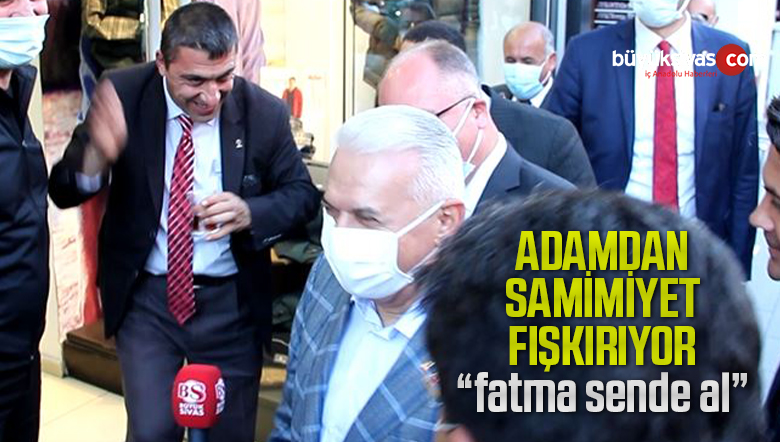 Son Başbakan Binali Yıldırım Sivas’ı adeta salladı! Her yerde maksimum samimiyet