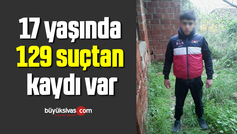 17 yaşındaki hırsızın kabarık suç dosyası