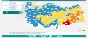 4 Kasım Perşembe Türkiye Günlük Koronavirüs Tablosu