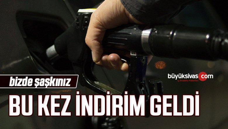 Benzine indirim geldi