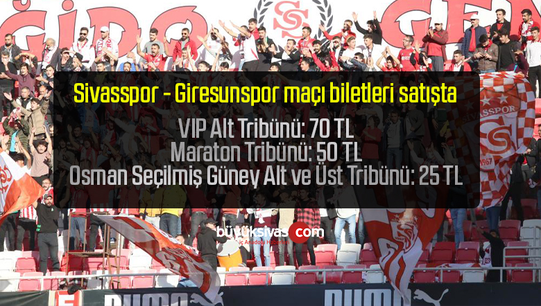 sivasspor giresunspor maci biletleri satistabuyuk sivas haber sivas haberleri haberler guncel yerel haberler