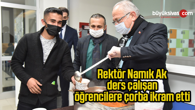 çorba ikramında