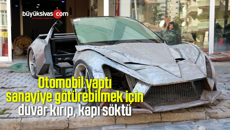 Gören şaştı kaldı, duvarı kırıp kapıyı söktükten sonra çıkarabildiler