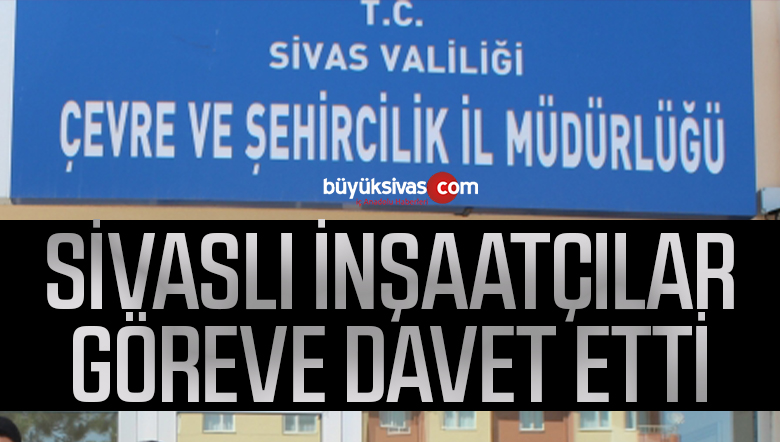 Sivaslı İnşaatçılar Çevre ve Şehircilik İl Müdürlüğü’nü Göreve Davet Etti