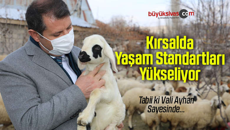 Kırsalda Yaşam Standartları Yükseliyor