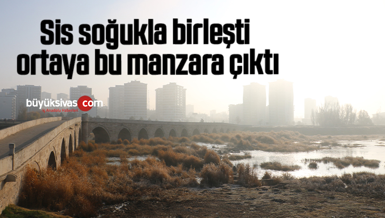 Sis soğukla birleşti, ortaya bu manzaralar çıktı