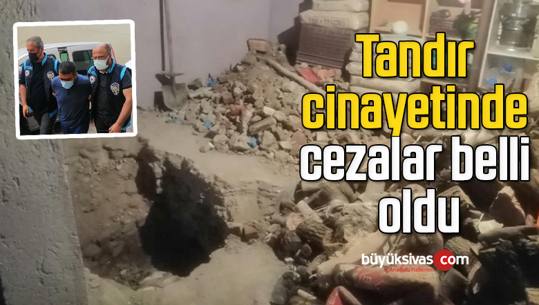 Tandır cinayetinde cezalar belli oldu