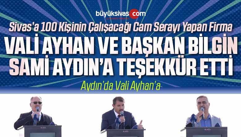 Biotrend Topraksız Cam Sera Projesinin Temeli Sivas’a Atıldı