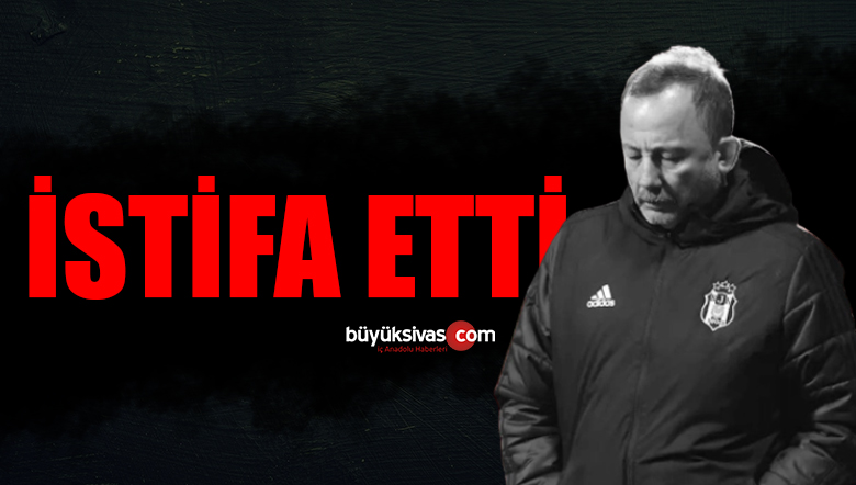 Sergen Yalçın istifa etti