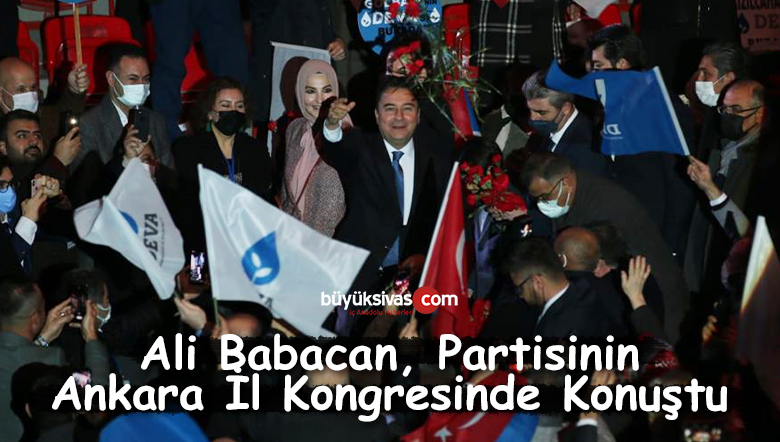 Kongresinde Konuştu