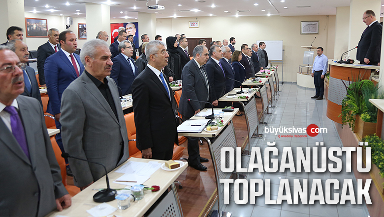 Belediye Meclisi İlk Kez Olağanüstü Toplanacak