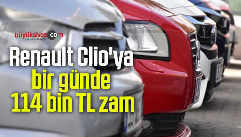 Renault Clio'ya