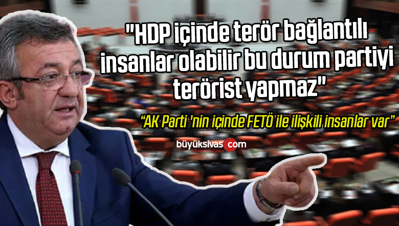 CHP’li Engin Altay: HDP’nin içinde PKK ile ilişkili insanlar olabilir