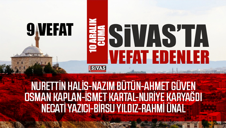 aramızdan ayrılanlar