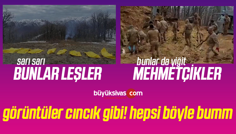 9 teröristin gebertildiği operasyon görüntüleri! Hepsi Bummm