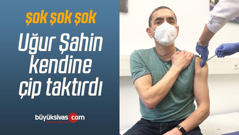 Uğur Şahin’den ‘aşı yaptırmadı’ diyenlere fotoğraflı yanıt