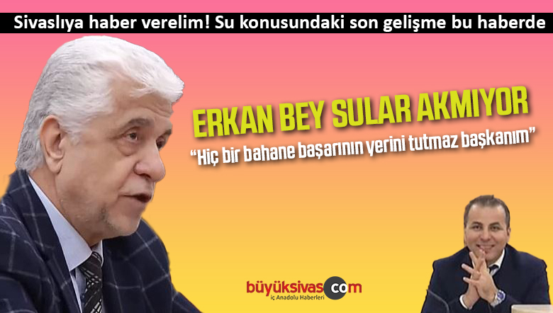 Sivas Belediye Meclisi Olağanüstü Toplanarak Suyu Konuştu