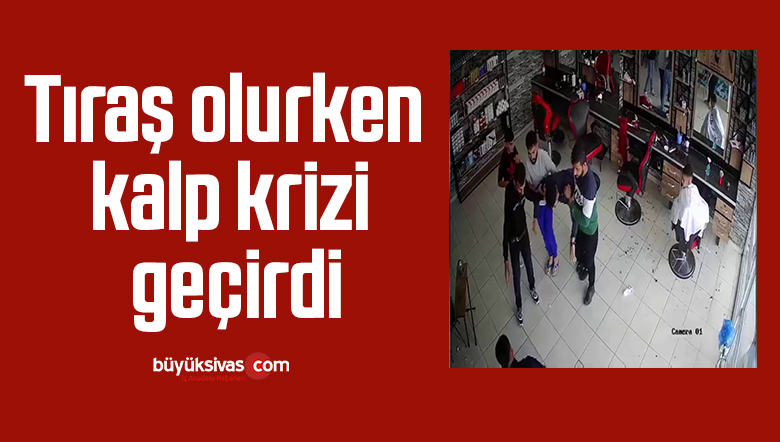 Tıraş olurken kalp krizi geçirdi