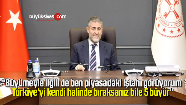 “Türkiye’yi kendi halinde bıraksanız bile 5 büyür”