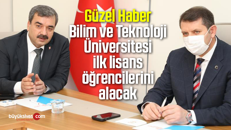 Bilim ve teknoloji üniversitesi yıl içinde ilk lisans öğrencilerini alacak