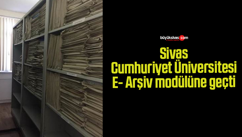 SCÜ, e-arşiv uygulamasını hayata geçirdi