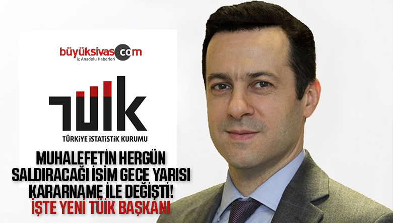 TÜİK Başkanlığı’nda görev değişimi
