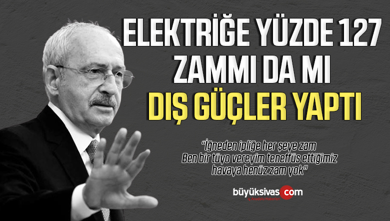 Kemal Kılıçdaroğlu’ndan zam tepkisi