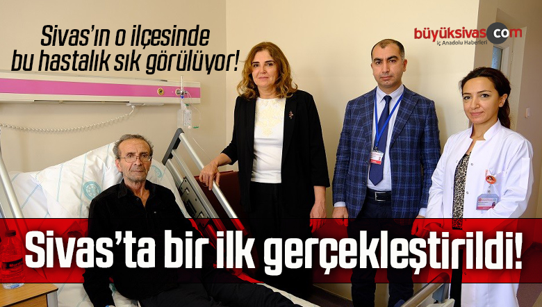 Sivas’ta ilk kez kapalı akciğer ameliyatı yapıldı