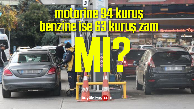 motorine ve benzine