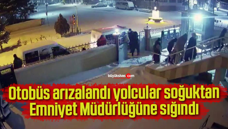 otobüs arıza yaptı