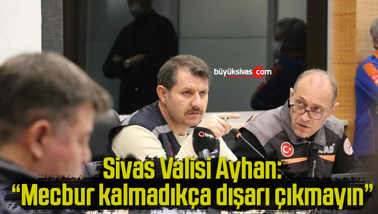 salih ayhan mecbur kalmayınca dışarı çıkmayın
