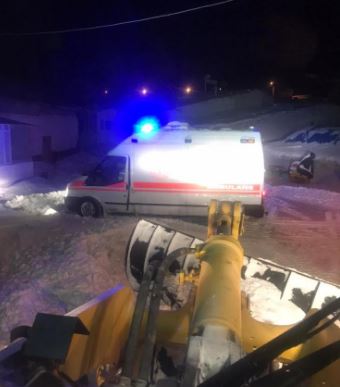 Ekipler kalp rahatsızlığı olan hasta için seferber oldu