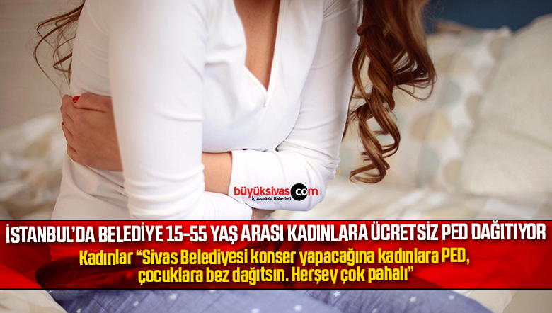 Küçükçekmece belediyesinden ücretsiz ped
