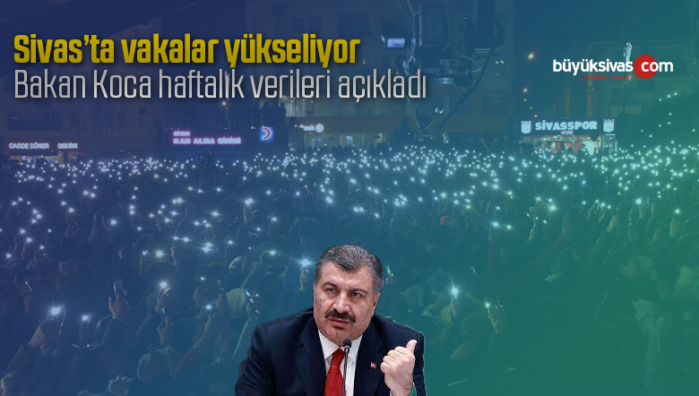 Haftalık Vaka Tablosu Açıklandı, Sivas’ta Son Durum Ne?