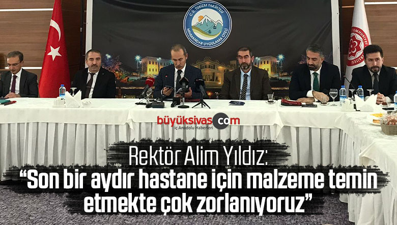 Alim Yıldız “Son bir aydır malzeme temin etmekte çok zorlanıyoruz”