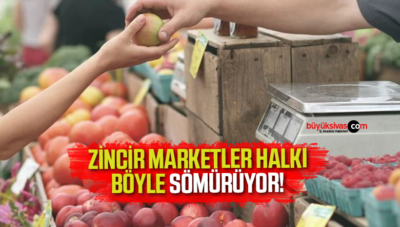 Rekabet Kurumu Başkanı açıkladı. Zincir marketlerin vatandaşı böyle sömürüyor