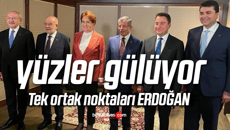 Muhalefet liderleri bir araya geldi! İlk fotoğraf verildi