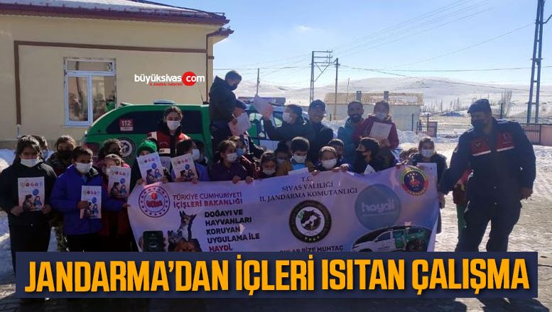 Jandarma’dan anlamlı çalışma