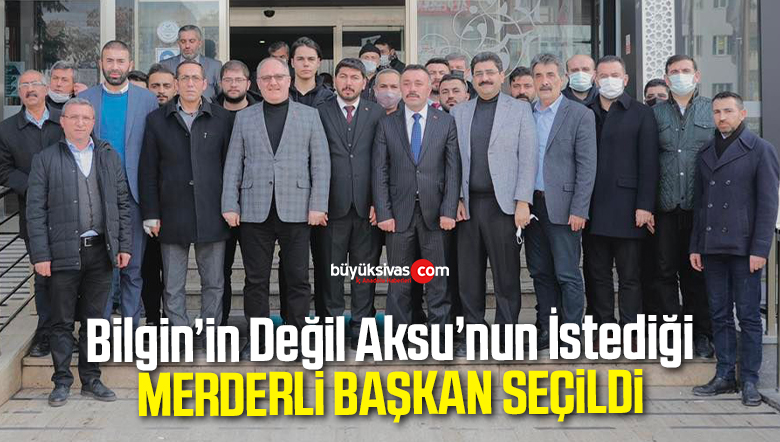 Başkan Bilgin’in istemediği isim Faruk Poyraz MERDER Başkanı seçildi